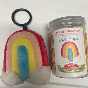 Scentsy Happy Thoughts Rainbow Buddy Clip